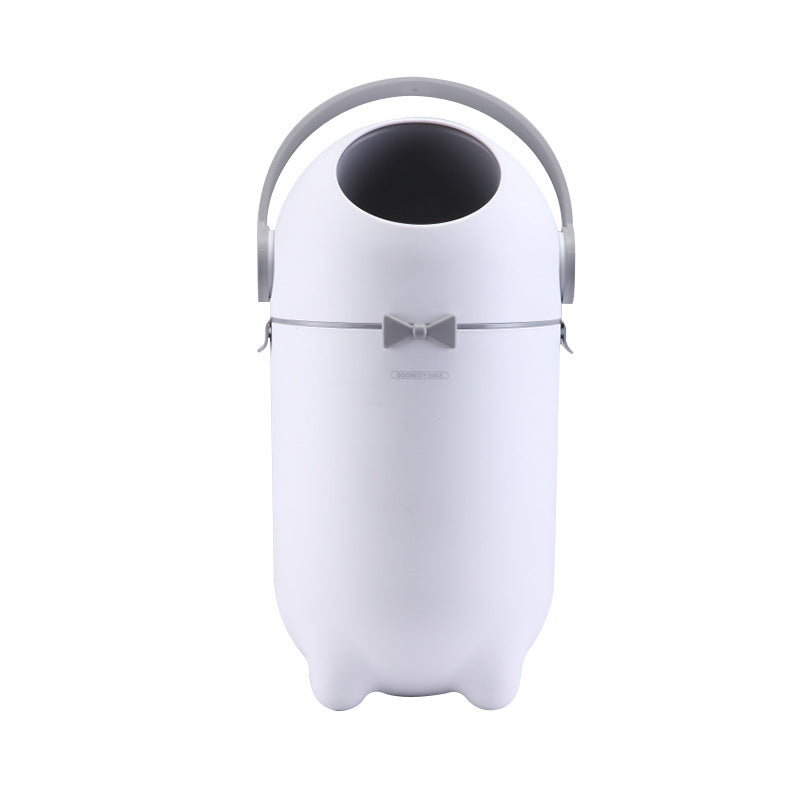 2026 New Art Household Baby Diaper Pail for Living Room, Bedroom, Bathroom, Antibacterial, Deodorizing, Durable, New Model Trash Can